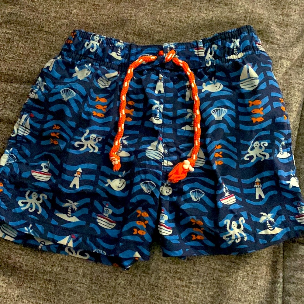 🌺 MiniWear Swim Trunks with pockets. Size 18 months.